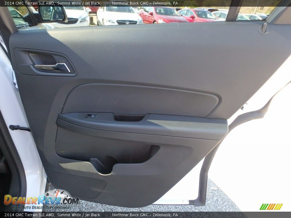 2014 GMC Terrain SLE AWD Summit White / Jet Black Photo #7