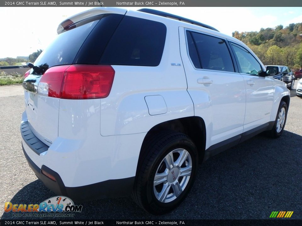 2014 GMC Terrain SLE AWD Summit White / Jet Black Photo #8