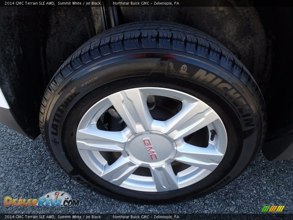 2014 GMC Terrain SLE AWD Summit White / Jet Black Photo #9