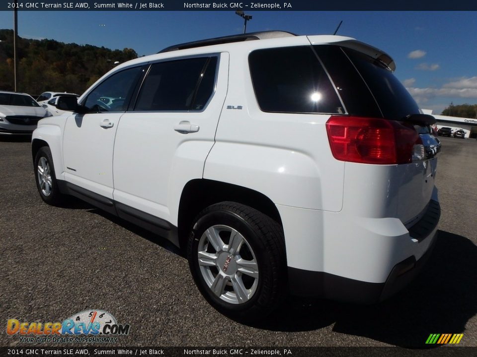 2014 GMC Terrain SLE AWD Summit White / Jet Black Photo #12