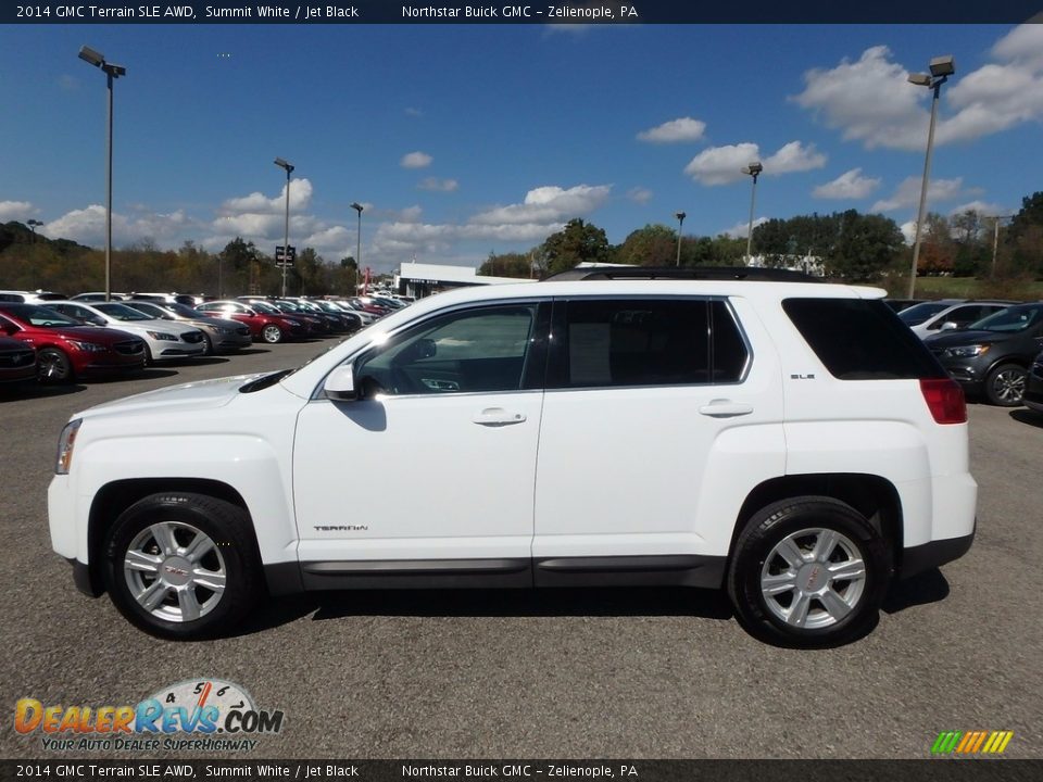 2014 GMC Terrain SLE AWD Summit White / Jet Black Photo #13