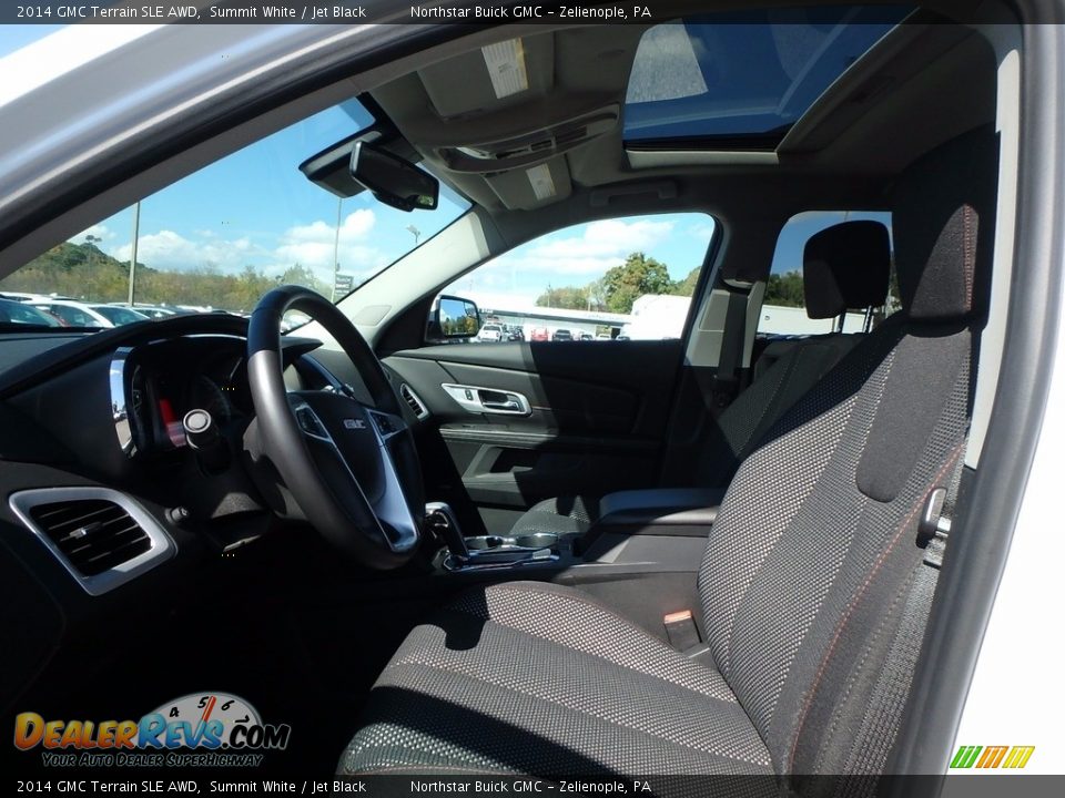 2014 GMC Terrain SLE AWD Summit White / Jet Black Photo #14