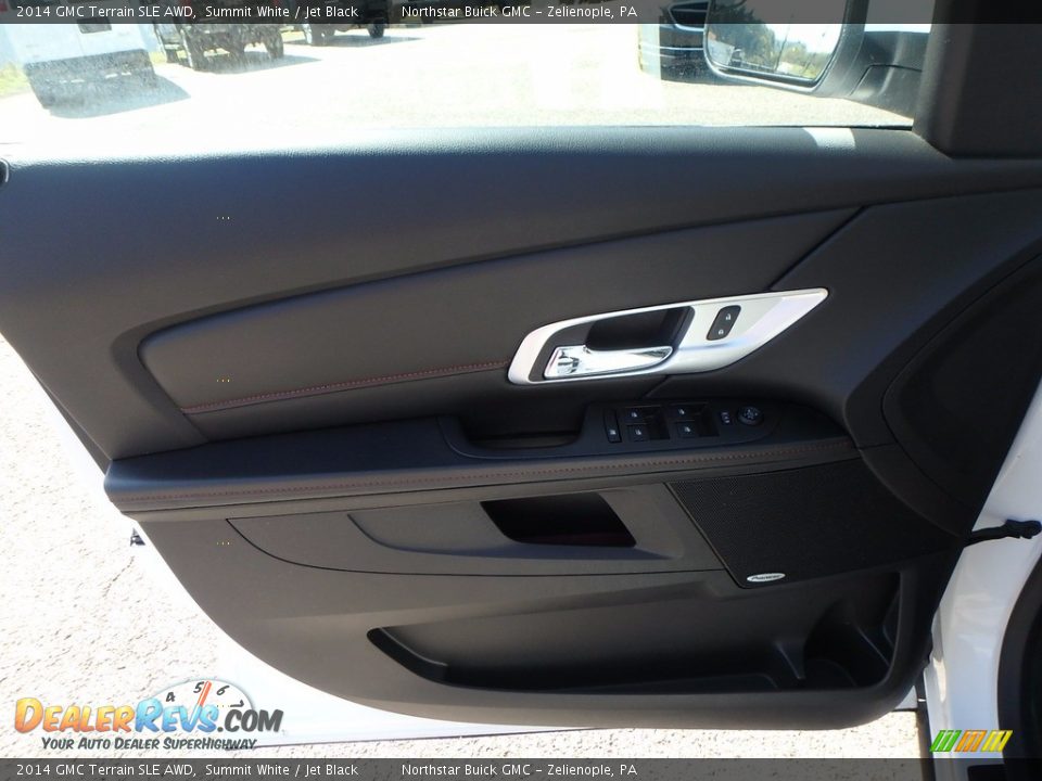 2014 GMC Terrain SLE AWD Summit White / Jet Black Photo #18