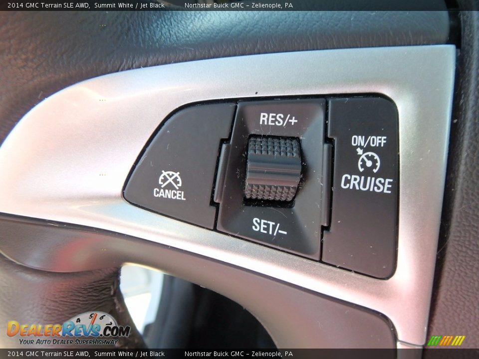 2014 GMC Terrain SLE AWD Summit White / Jet Black Photo #22