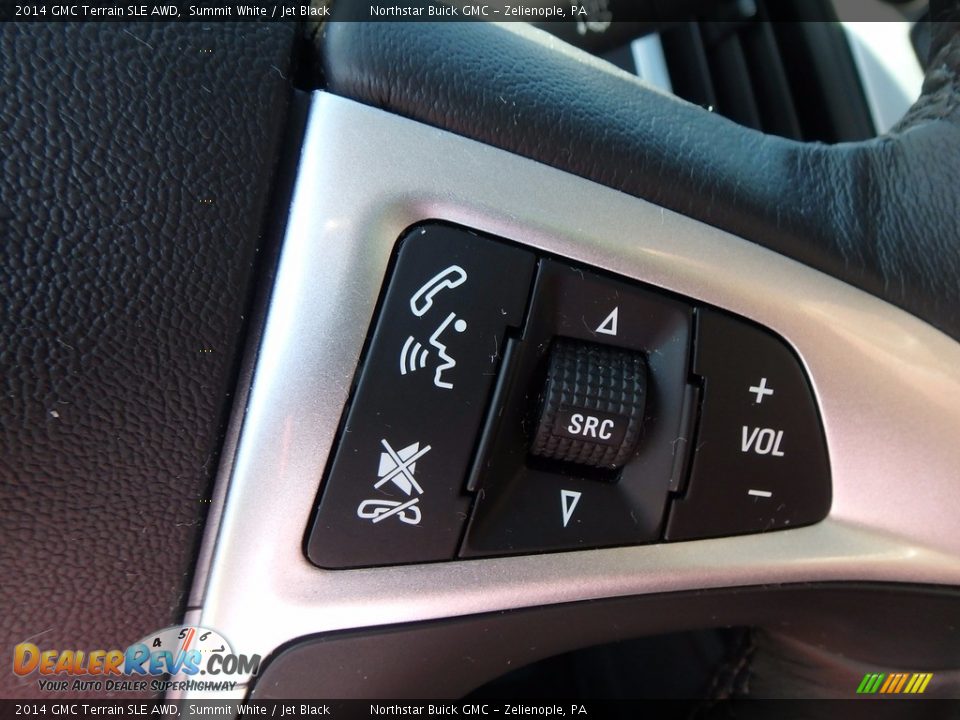 2014 GMC Terrain SLE AWD Summit White / Jet Black Photo #23