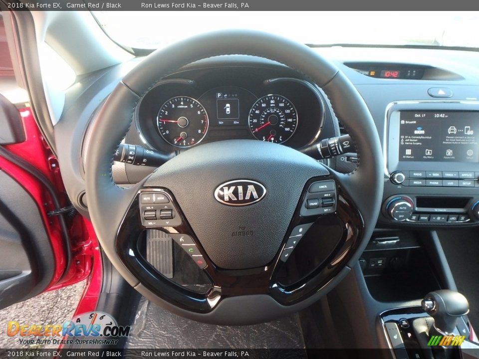 2018 Kia Forte EX Steering Wheel Photo #16