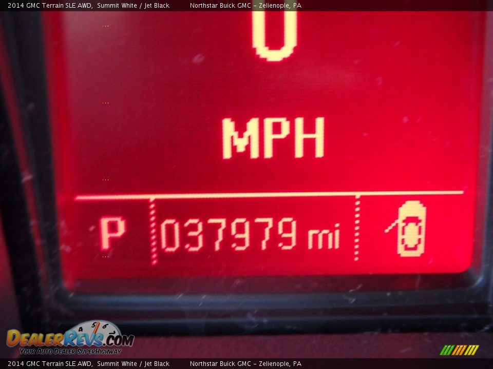 2014 GMC Terrain SLE AWD Summit White / Jet Black Photo #30