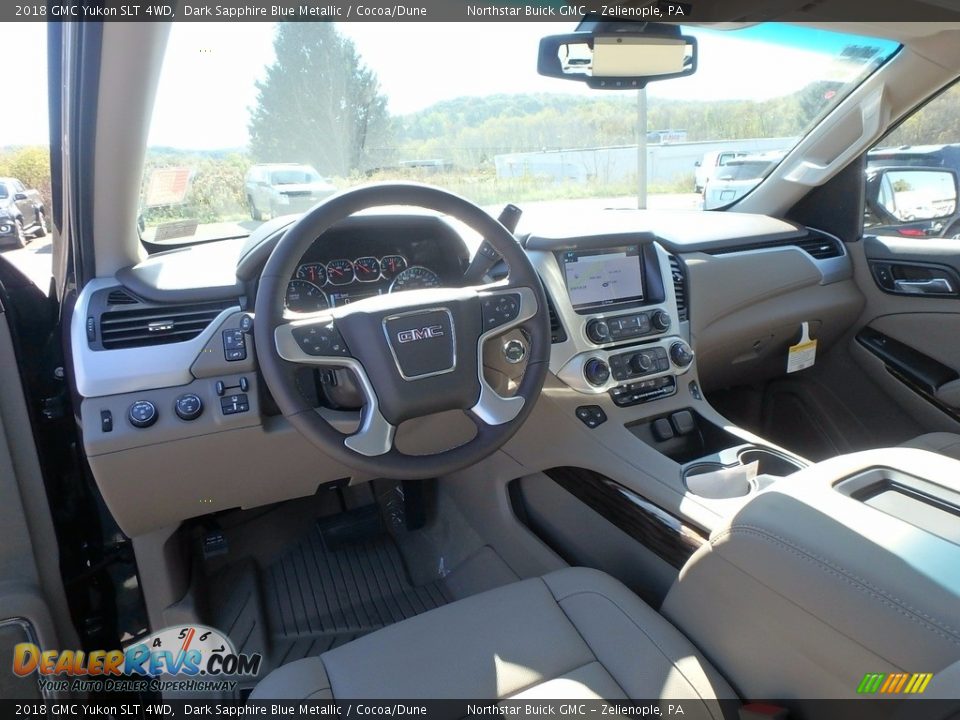 Dashboard of 2018 GMC Yukon SLT 4WD Photo #13