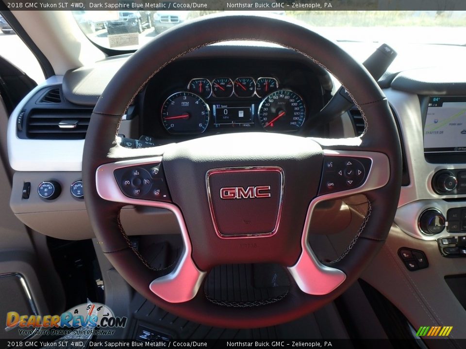 2018 GMC Yukon SLT 4WD Steering Wheel Photo #17