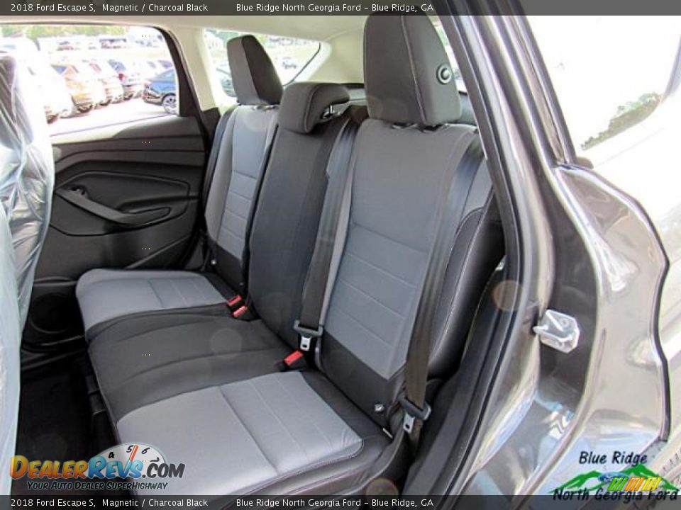2018 Ford Escape S Magnetic / Charcoal Black Photo #12