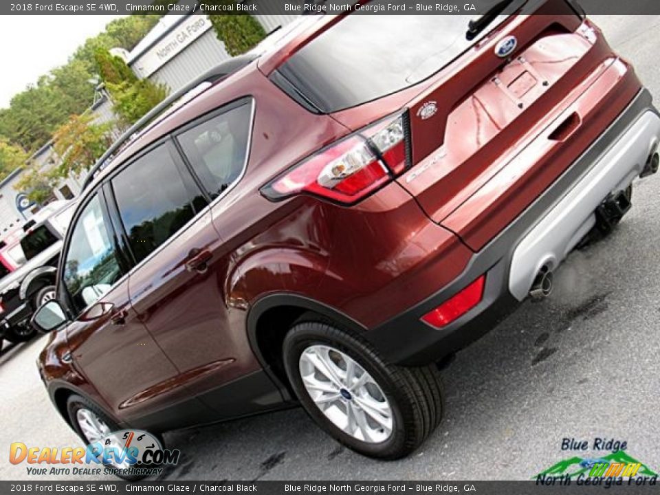 2018 Ford Escape SE 4WD Cinnamon Glaze / Charcoal Black Photo #34