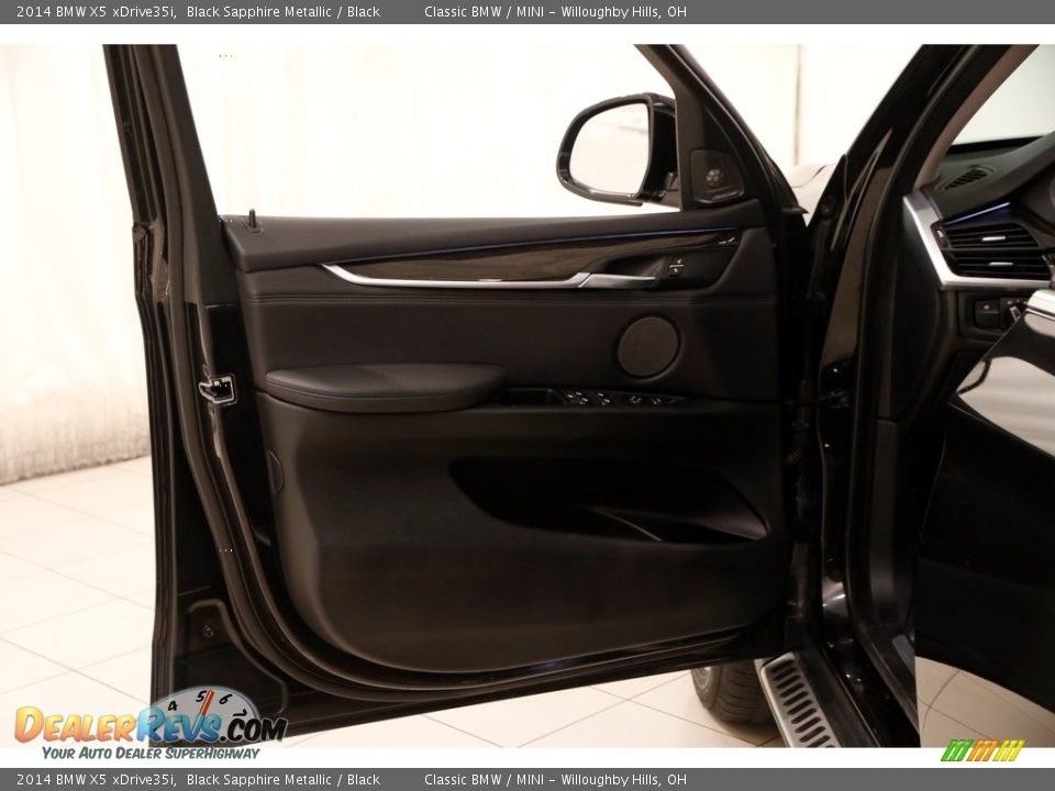 2014 BMW X5 xDrive35i Black Sapphire Metallic / Black Photo #4