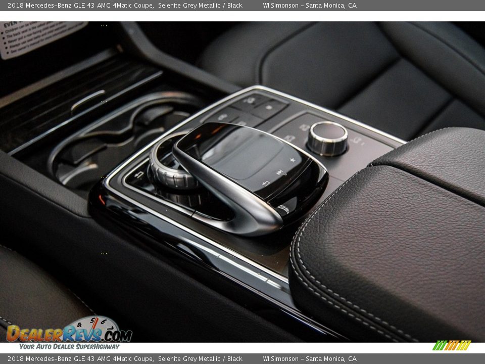 2018 Mercedes-Benz GLE 43 AMG 4Matic Coupe Selenite Grey Metallic / Black Photo #7