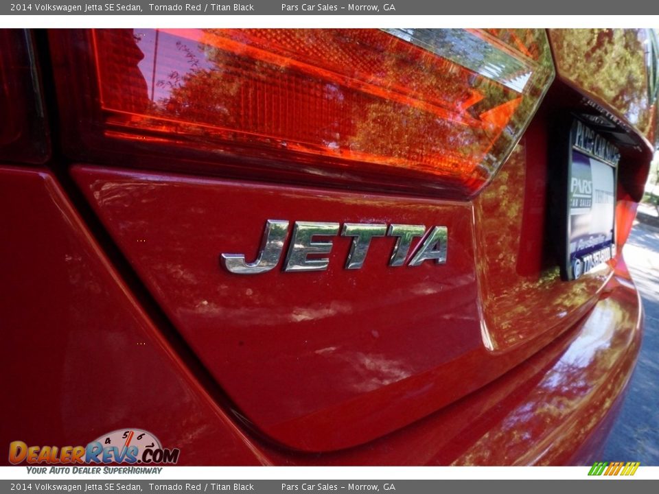 2014 Volkswagen Jetta SE Sedan Tornado Red / Titan Black Photo #10