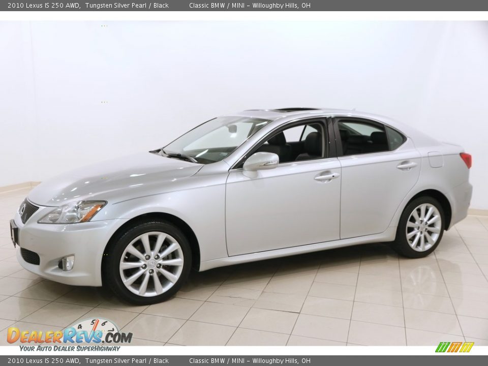 2010 Lexus IS 250 AWD Tungsten Silver Pearl / Black Photo #3