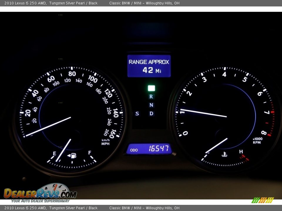 2010 Lexus IS 250 AWD Tungsten Silver Pearl / Black Photo #9