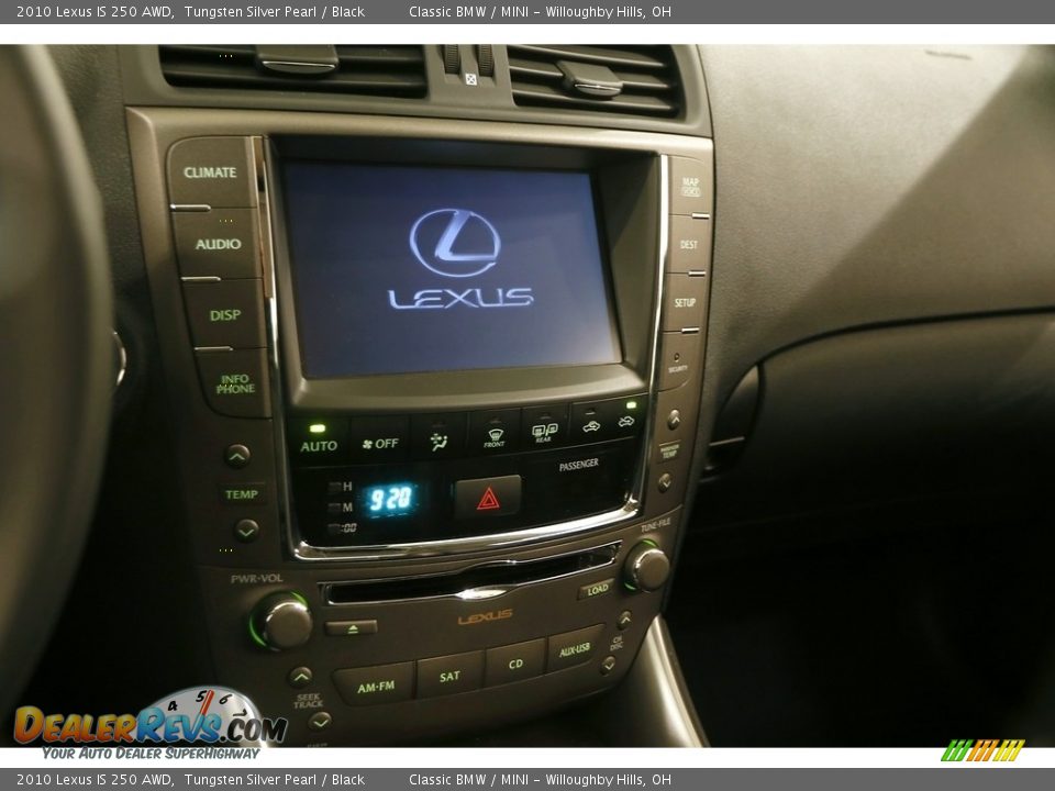 2010 Lexus IS 250 AWD Tungsten Silver Pearl / Black Photo #10