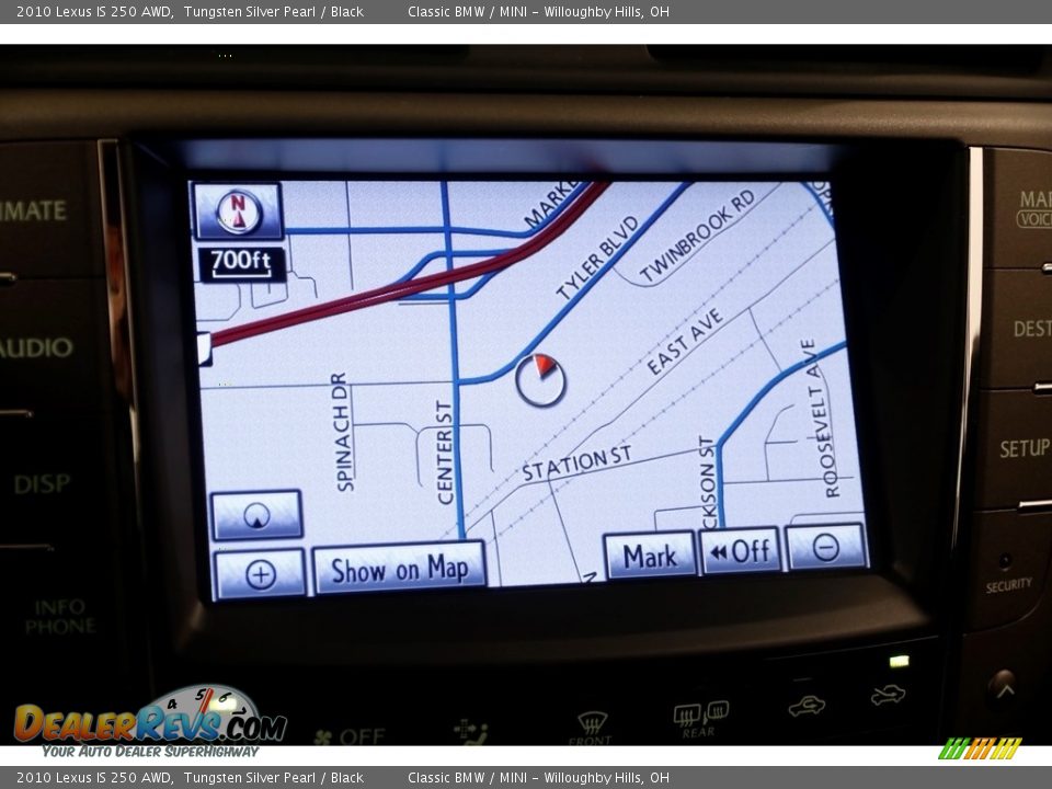 2010 Lexus IS 250 AWD Tungsten Silver Pearl / Black Photo #11