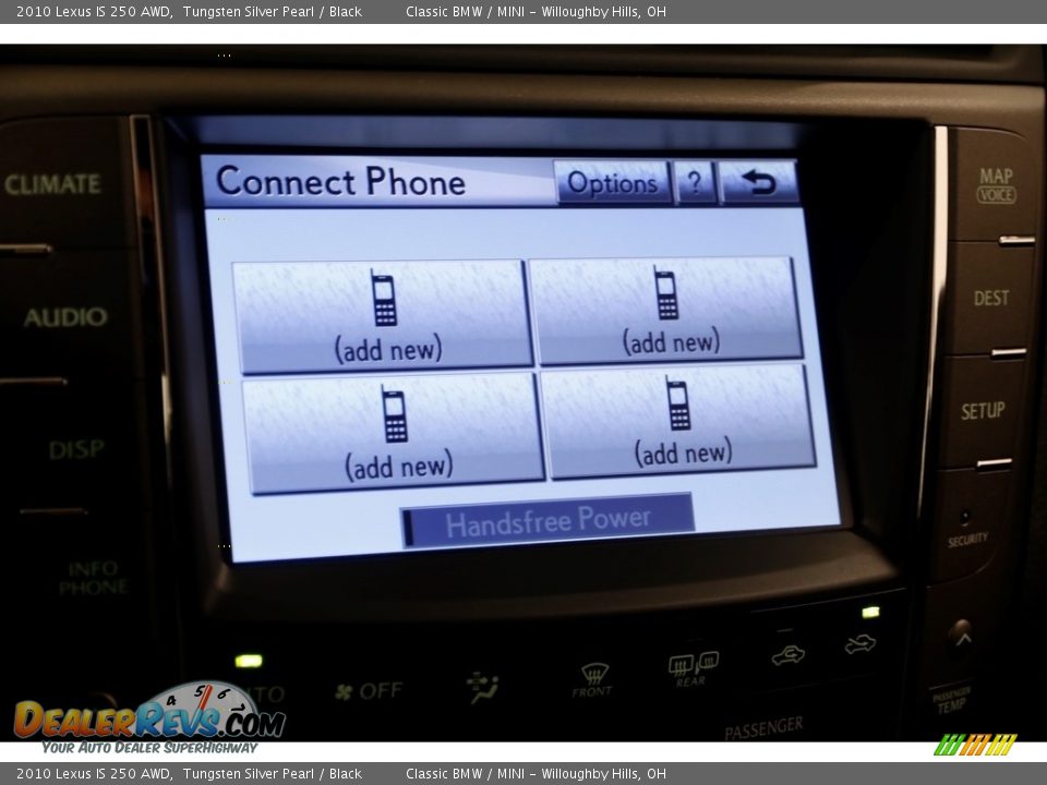 2010 Lexus IS 250 AWD Tungsten Silver Pearl / Black Photo #13