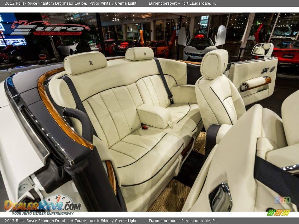 2013 Rolls-Royce Phantom Drophead Coupe Arctic White / Creme Light Photo #43