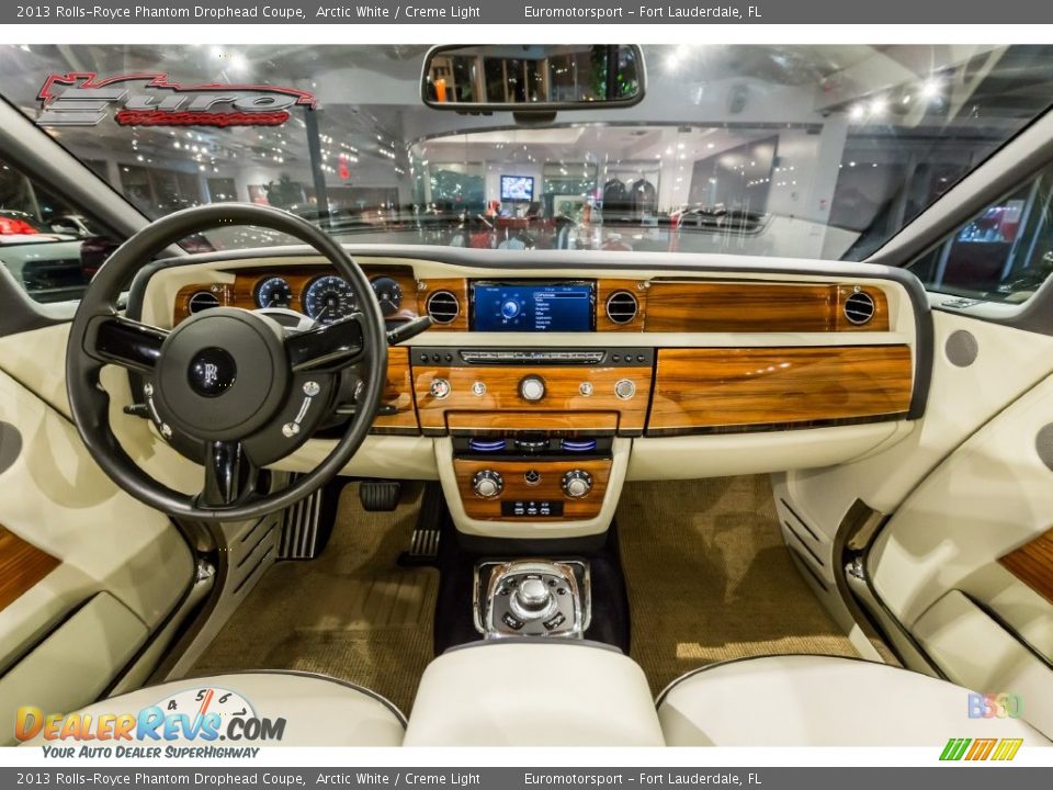 2013 Rolls-Royce Phantom Drophead Coupe Arctic White / Creme Light Photo #48