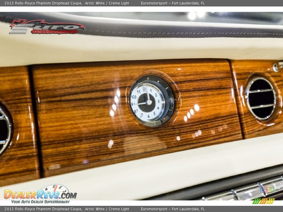 2013 Rolls-Royce Phantom Drophead Coupe Arctic White / Creme Light Photo #54