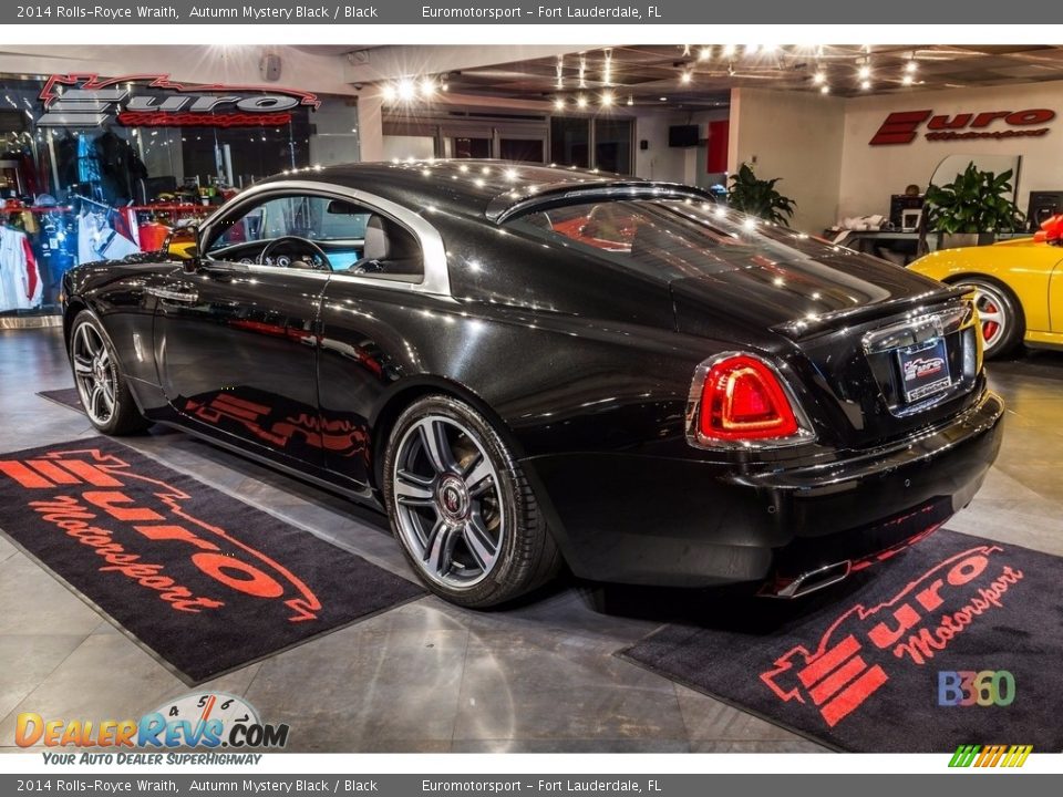2014 Rolls-Royce Wraith Autumn Mystery Black / Black Photo #8