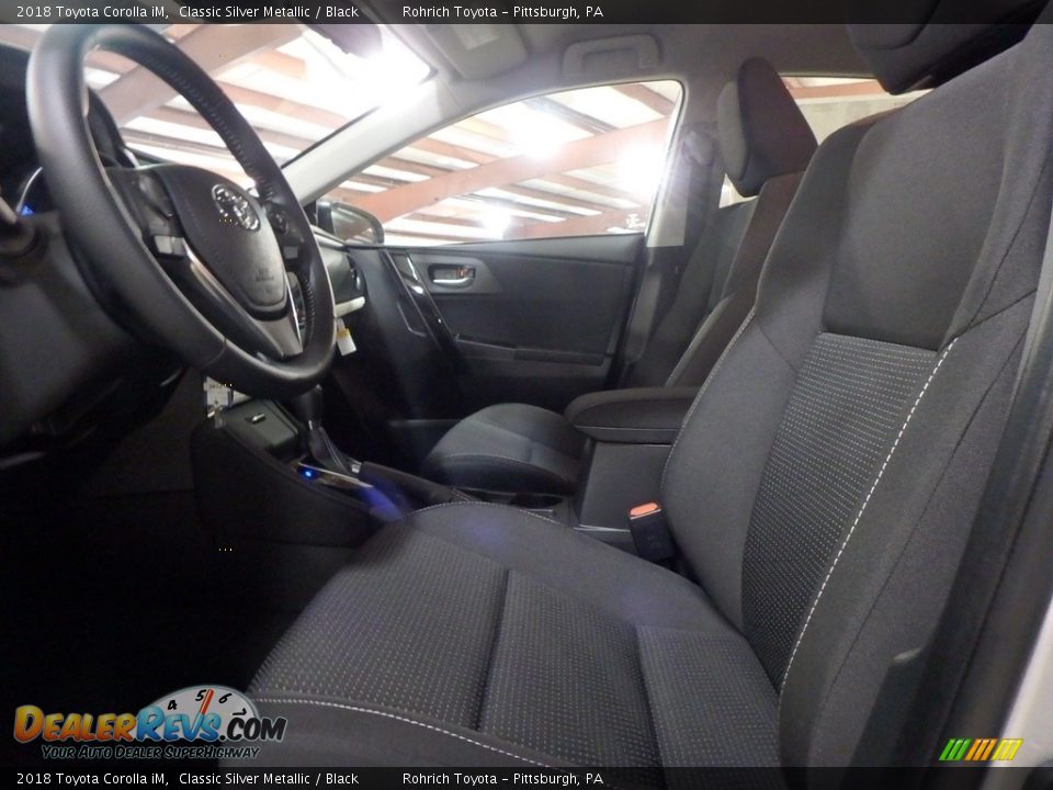 2018 Toyota Corolla iM Classic Silver Metallic / Black Photo #6