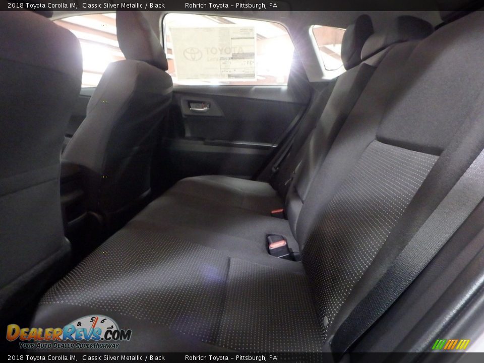 2018 Toyota Corolla iM Classic Silver Metallic / Black Photo #7