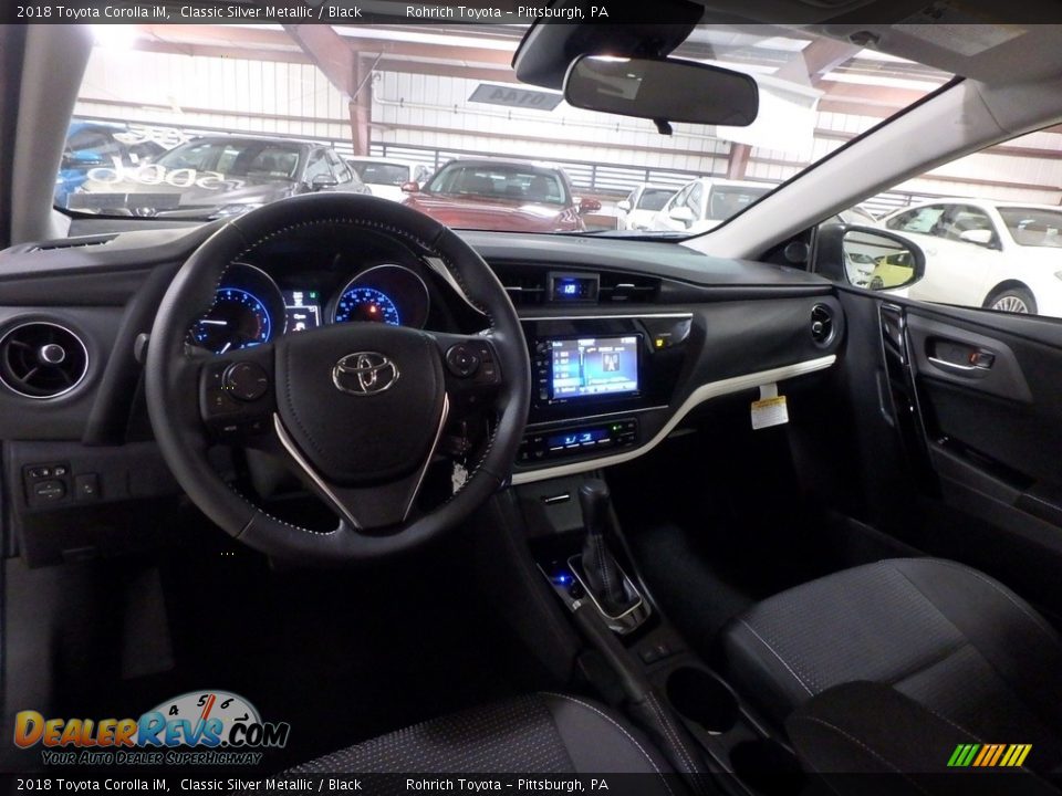 2018 Toyota Corolla iM Classic Silver Metallic / Black Photo #8
