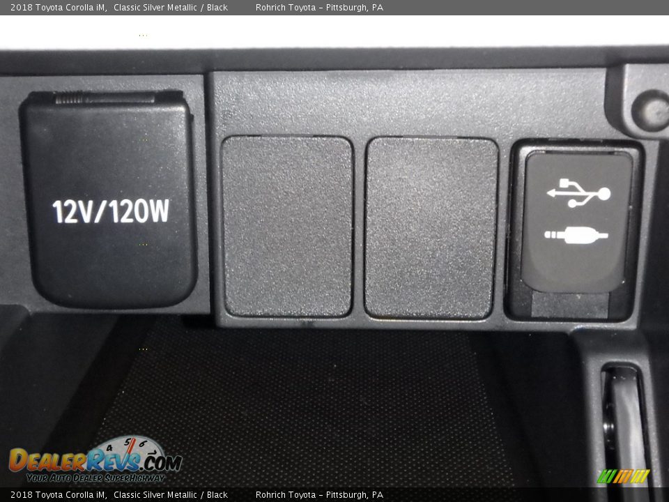 2018 Toyota Corolla iM Classic Silver Metallic / Black Photo #13