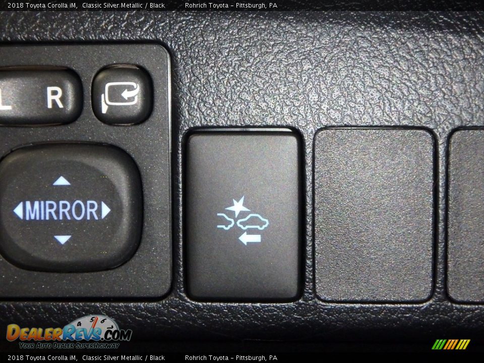 2018 Toyota Corolla iM Classic Silver Metallic / Black Photo #14