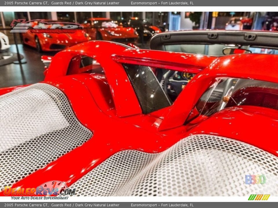 2005 Porsche Carrera GT Guards Red / Dark Grey Natural Leather Photo #29