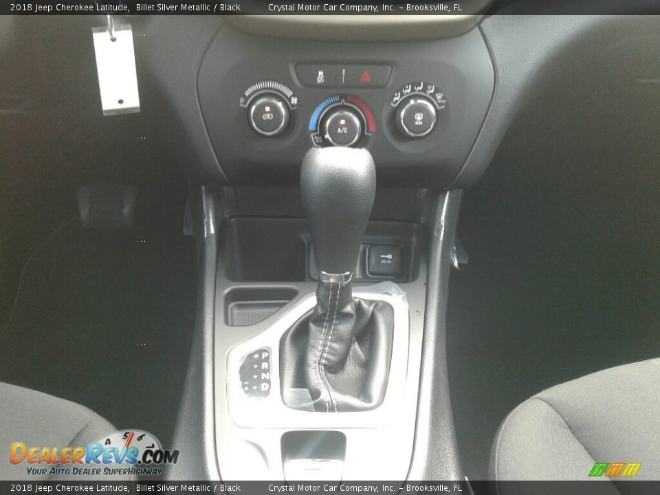 2018 Jeep Cherokee Latitude Billet Silver Metallic / Black Photo #16