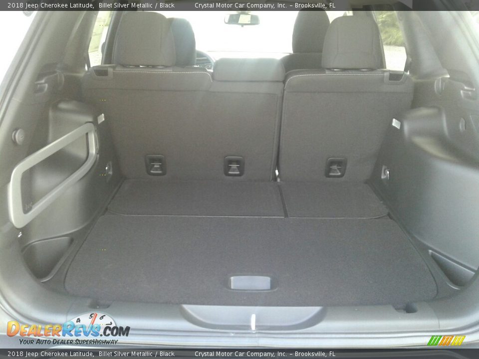 2018 Jeep Cherokee Latitude Billet Silver Metallic / Black Photo #19