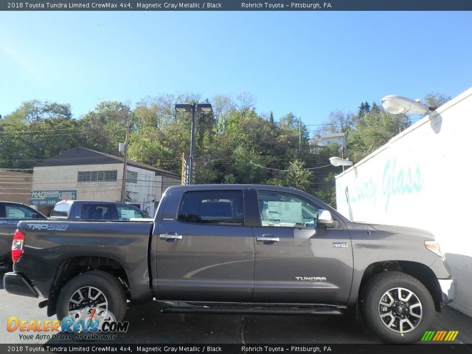 2018 Toyota Tundra Limited CrewMax 4x4 Magnetic Gray Metallic / Black Photo #2