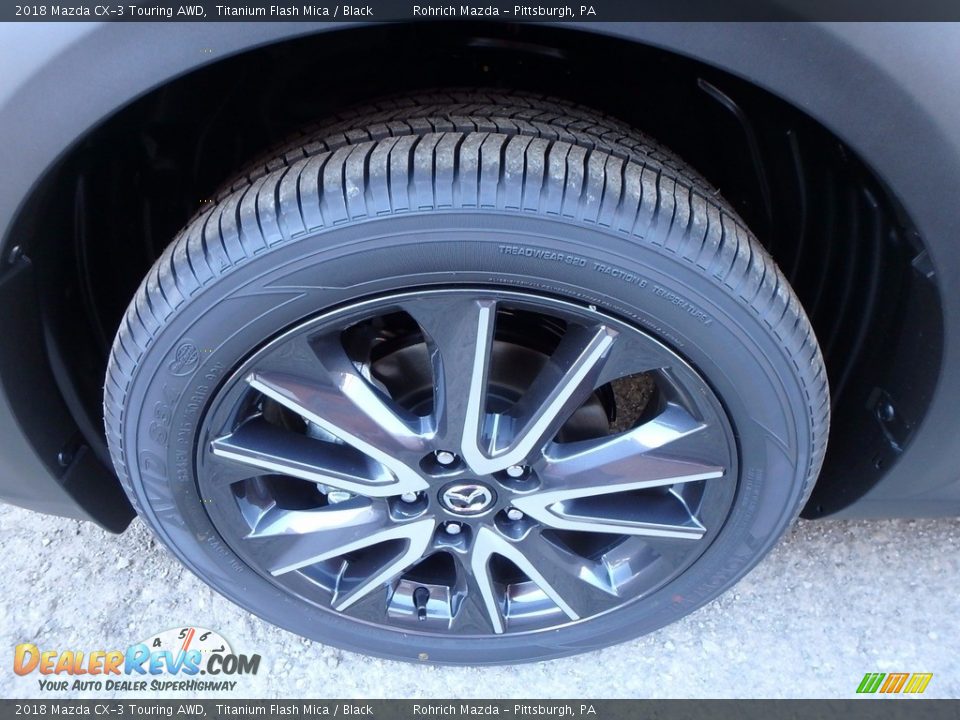 2018 Mazda CX-3 Touring AWD Titanium Flash Mica / Black Photo #5