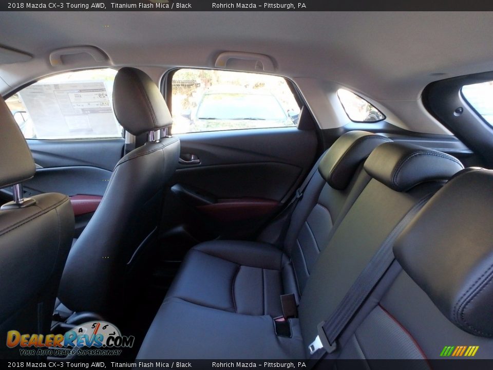 2018 Mazda CX-3 Touring AWD Titanium Flash Mica / Black Photo #7