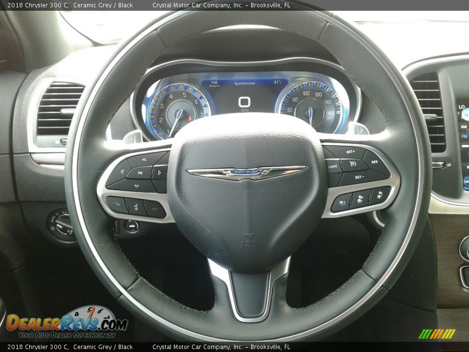 2018 Chrysler 300 C Steering Wheel Photo #14