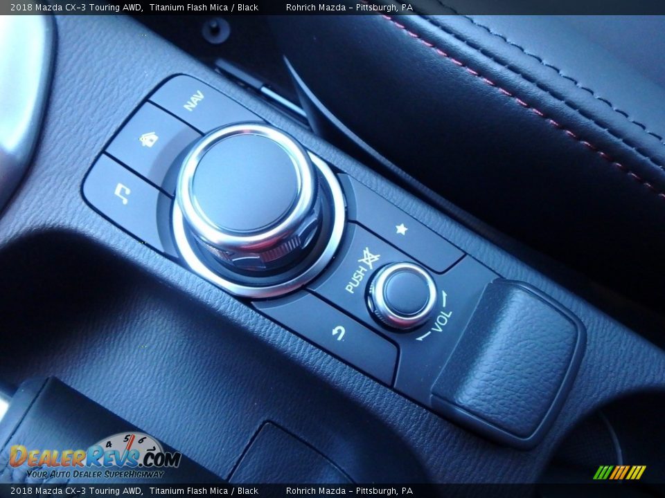 2018 Mazda CX-3 Touring AWD Titanium Flash Mica / Black Photo #12