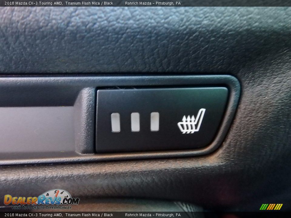 2018 Mazda CX-3 Touring AWD Titanium Flash Mica / Black Photo #13