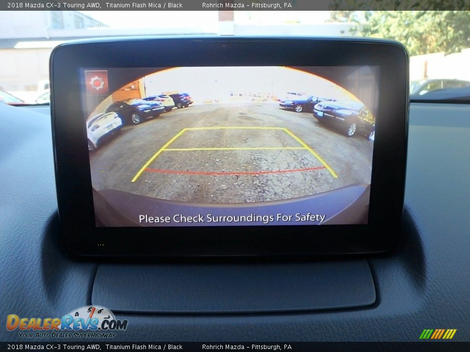 2018 Mazda CX-3 Touring AWD Titanium Flash Mica / Black Photo #14