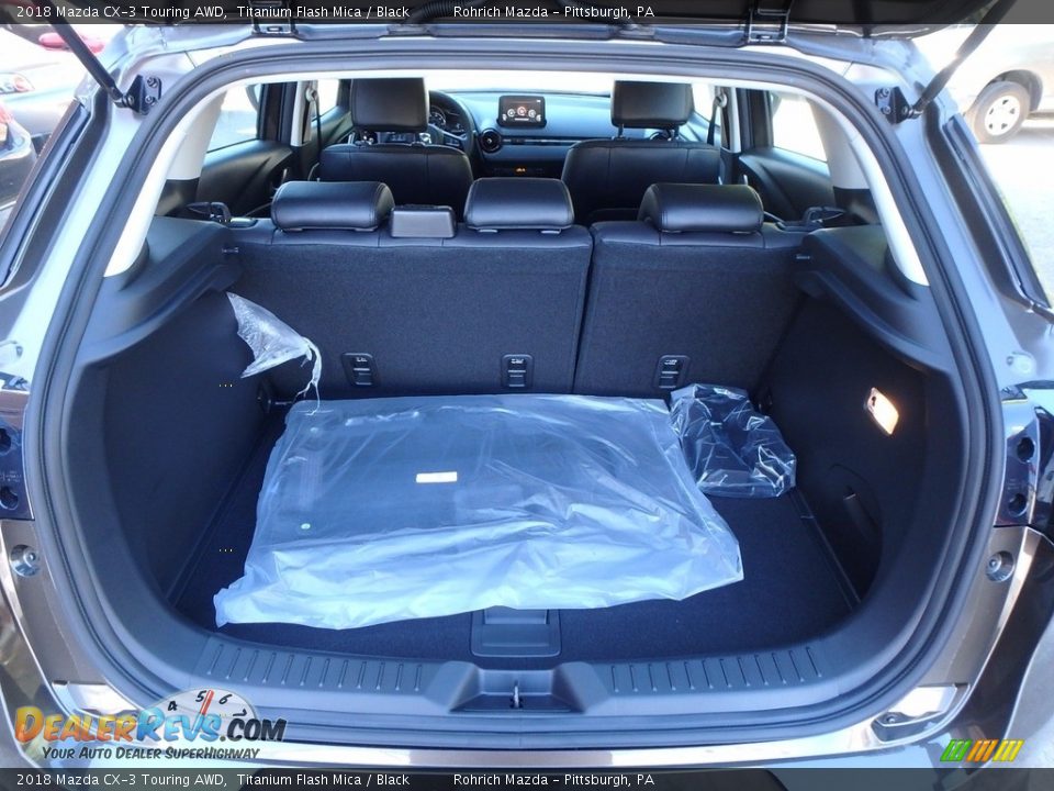 2018 Mazda CX-3 Touring AWD Titanium Flash Mica / Black Photo #15