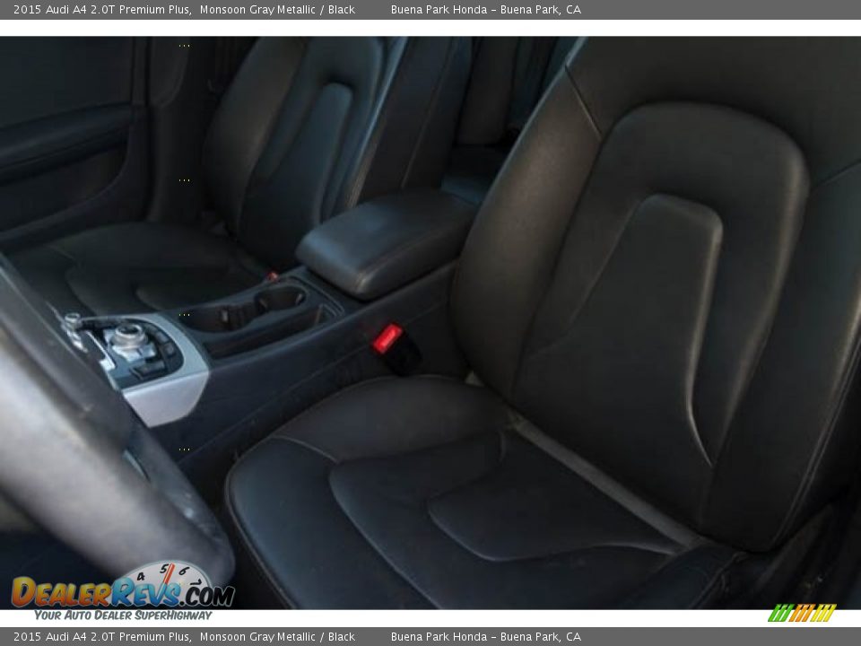 2015 Audi A4 2.0T Premium Plus Monsoon Gray Metallic / Black Photo #12