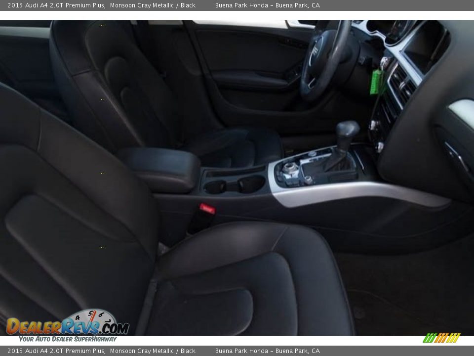 2015 Audi A4 2.0T Premium Plus Monsoon Gray Metallic / Black Photo #17