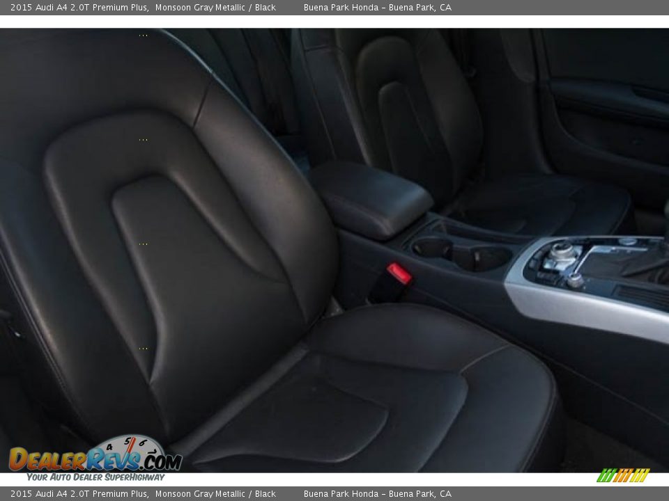2015 Audi A4 2.0T Premium Plus Monsoon Gray Metallic / Black Photo #18