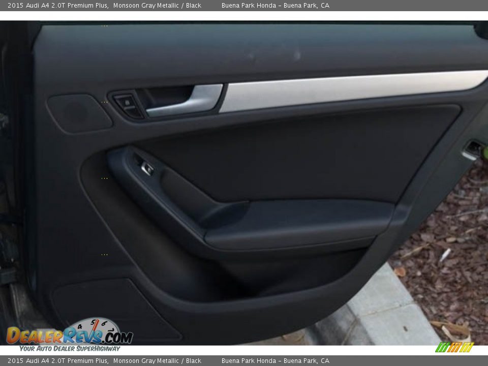 2015 Audi A4 2.0T Premium Plus Monsoon Gray Metallic / Black Photo #25