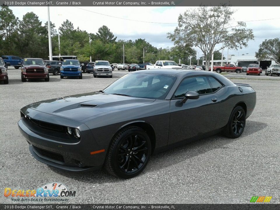 2018 Dodge Challenger SXT Granite / Black Photo #1