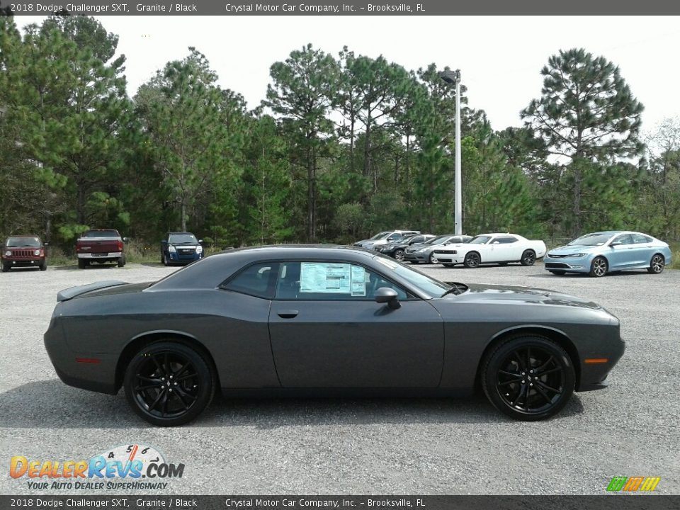 2018 Dodge Challenger SXT Granite / Black Photo #5