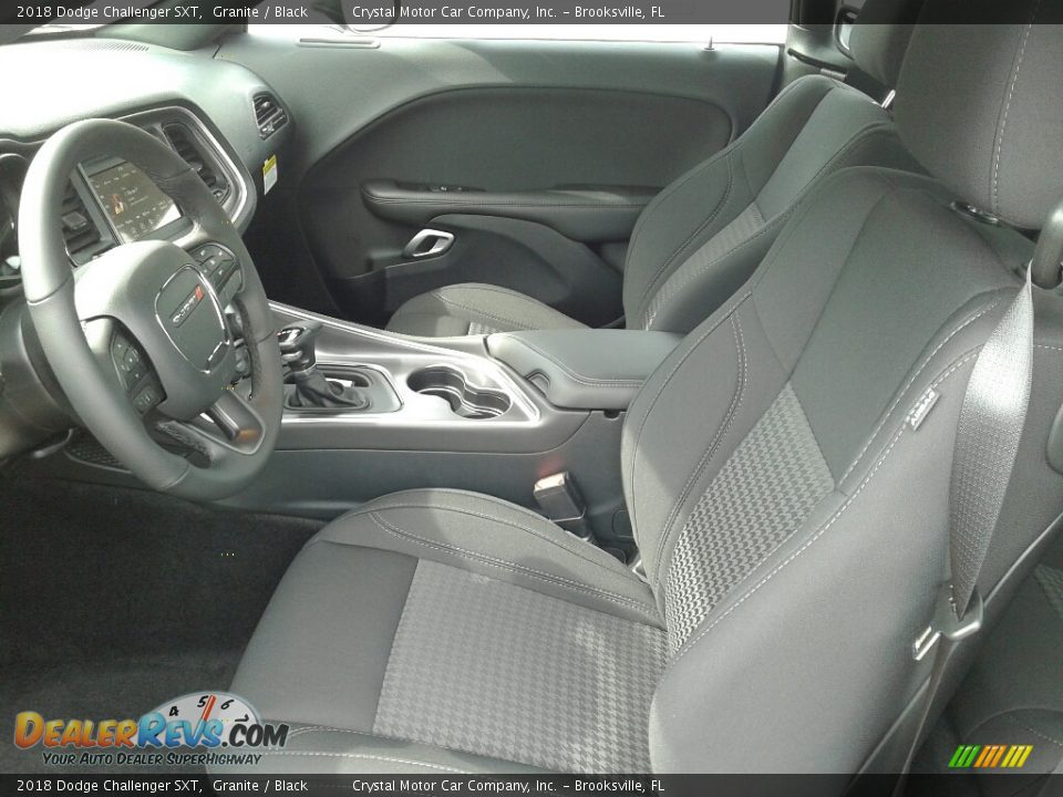 2018 Dodge Challenger SXT Granite / Black Photo #8